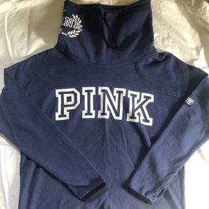 Cowl-neck sweatshirt